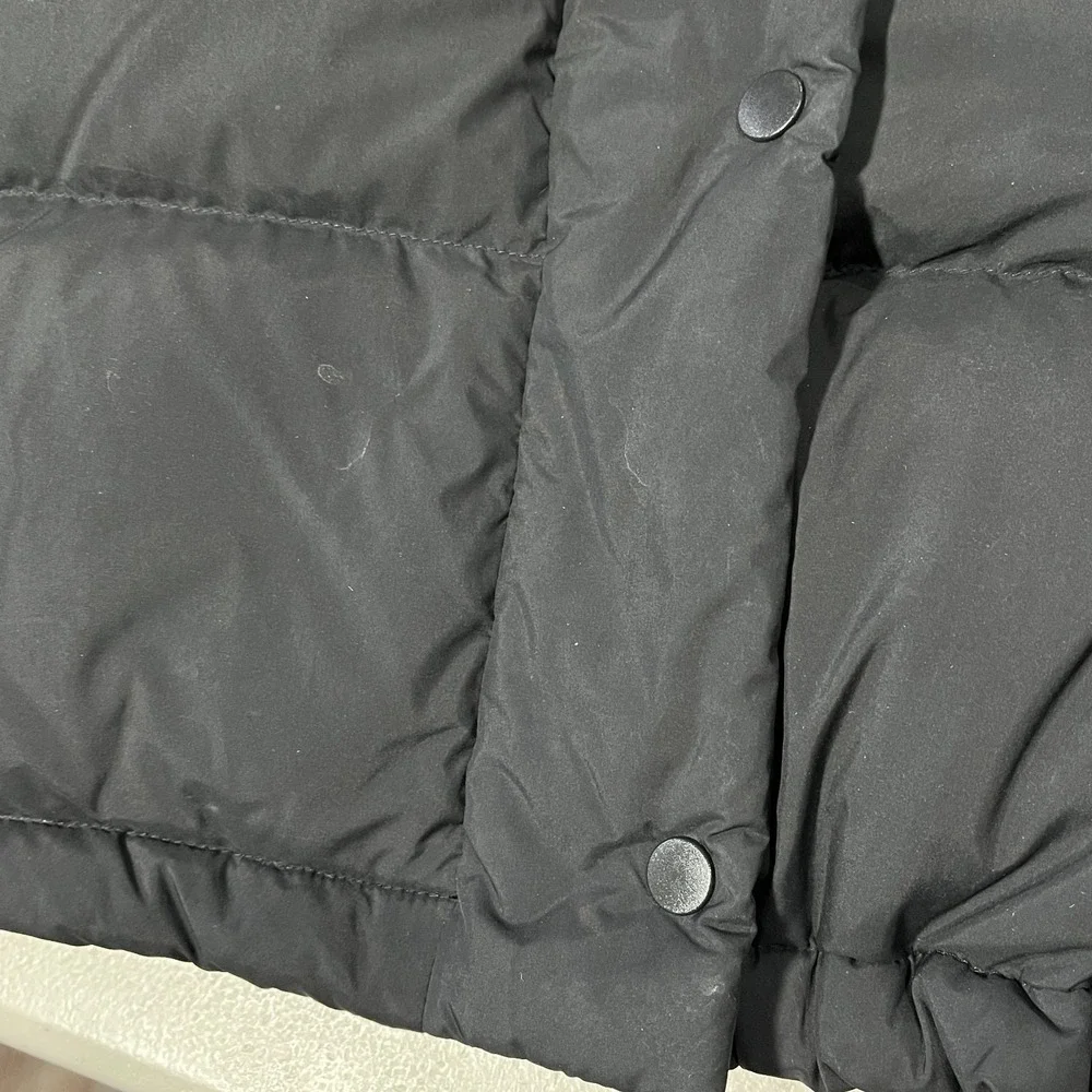 Lululemon Wunder Puff Jacket Black Goose Down Hooded Puffer Coat Womens 12 - Picture 12 of 16